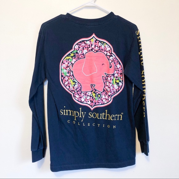 simply southern | elephant graphic tee small - Picture 2 of 4
